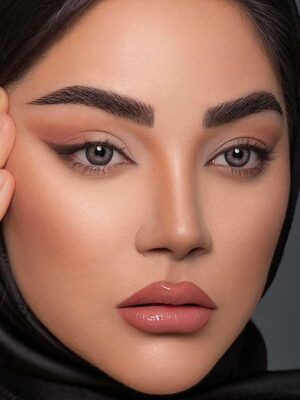 لنز رنگی اپتی کالر ریتا گری طوسی دوردار سالانه