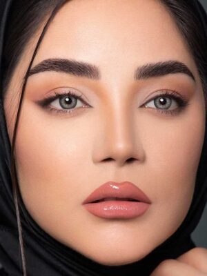 لنز رنگی اپتی کالر ریتا گرین طوسی دوردار سالانه