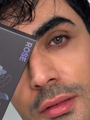 لنز رز آلیس گری طوسی سبز