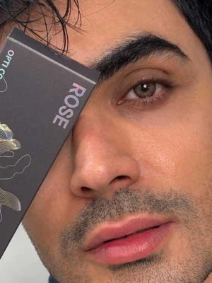 لنز رز آلیس براون قهوه ای عسلی