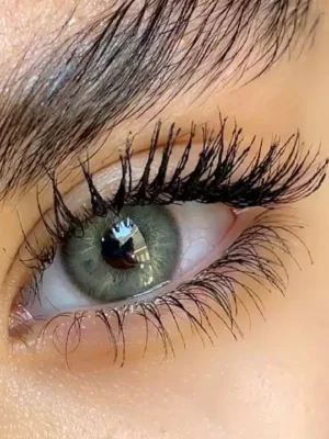 لنز سلنا دیم گری سبز طوسی دور محو