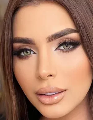 لنز سلنا امپایر عسلی سبز دوردار - Image 6