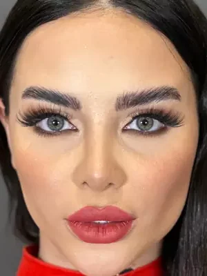 لنز سلنا لائوس طوسی سبز دوردار - Image 8