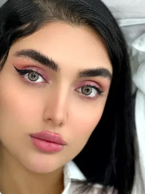 لنز یونیک آزلیا طوسی عسلی - Image 3