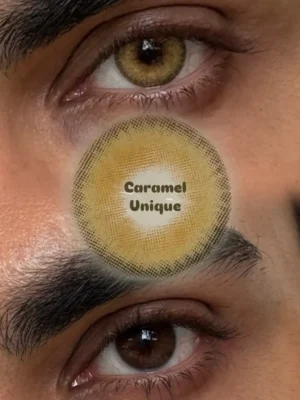 لنز یونیک کارامل عسلی طلایی - Image 4
