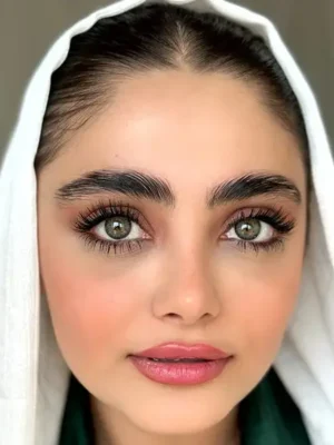لنز یونیک کلئوپاترا گری طوسی سبز دوردار