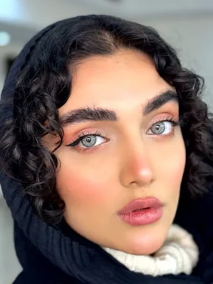 لنز یونیک فلوریدا طوسی عسلی رگهای دوردار - Image 4