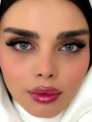 لنز یونیک ایندیگو آبی دور محو - Image 2