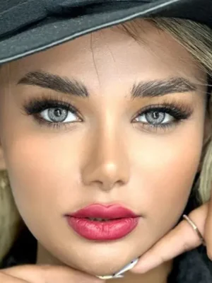 لنز یونیک جاسپر طوسی نقره ای دور دار - Image 7