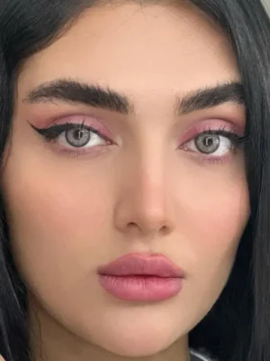 لنز یونیک جاسپر طوسی نقره ای دور دار - Image 4