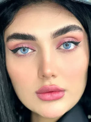 لنز یونیک لوتوس آبی بدون دور - Image 7