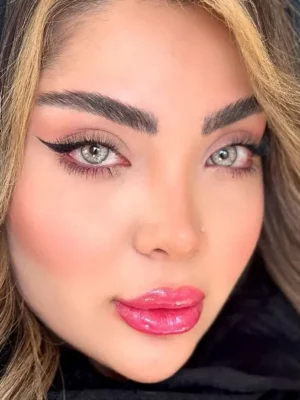 لنز یونیک نچرال گری طوسی سبز دوردار - Image 4