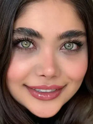 لنز یونیک نچرال گرین سبز عسلی - Image 3
