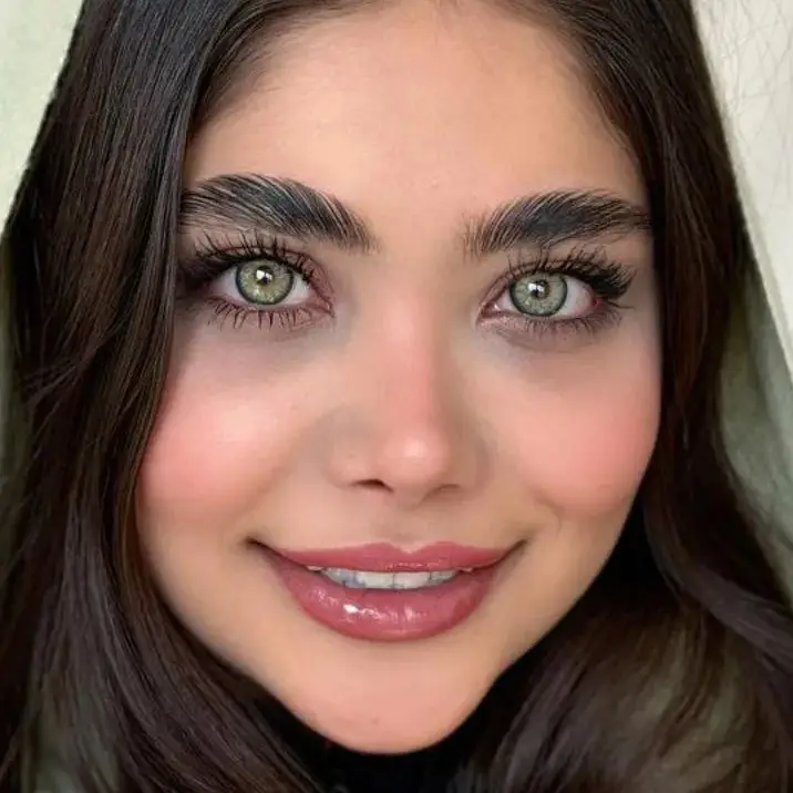 لنز یونیک نچرال گرین سبز عسلی - Image 3