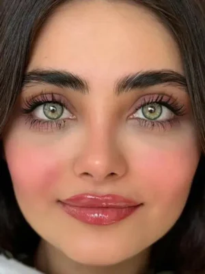 لنز یونیک نچرال گرین سبز عسلی - Image 2