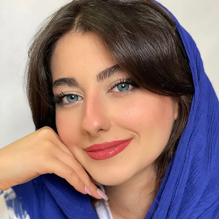 لنز یونیک اسکای فال سبز آبی دور ظریف