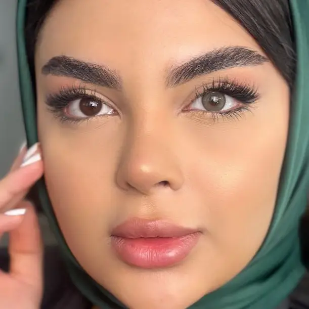 لنز یونیک ویستریا سبز لجنی دور دار - Image 4