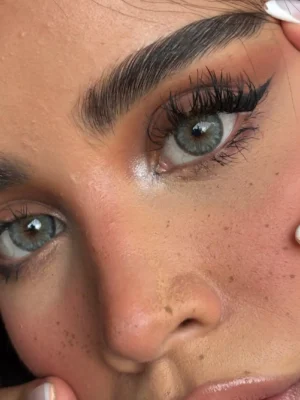 لنز اوربان لایر کلئوپاترا اسکای بلو آبی طوسی Cleopatra Sky Blue - Image 2