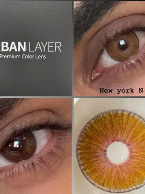 لنز اوربان لایر نیویورک ان هیزل قهوه ای عسلی New york N Hazel