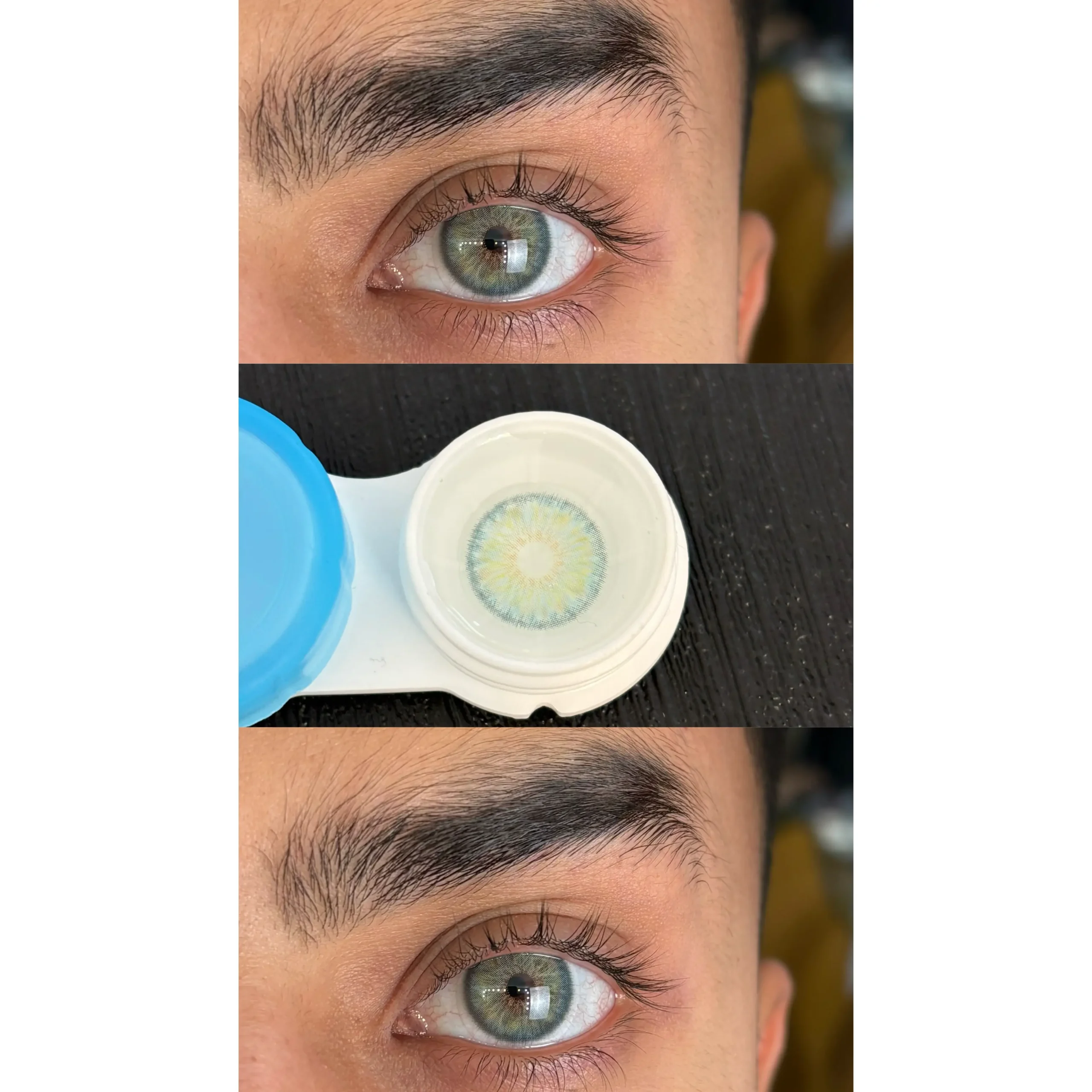 لنز اوربان لایر بریز لایت بلو Breez light blue - Image 3