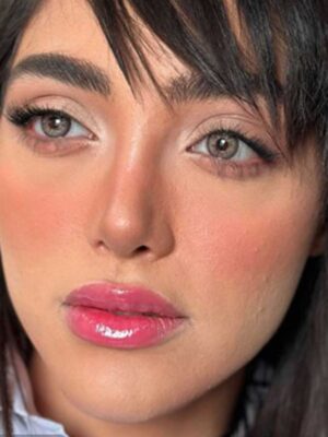 لنز رنگی آماندا آلموند هانی طوسی عسلی