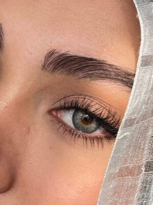لنز طوسی خاکستری بافت پنج بعدی آئورا گری آماندا