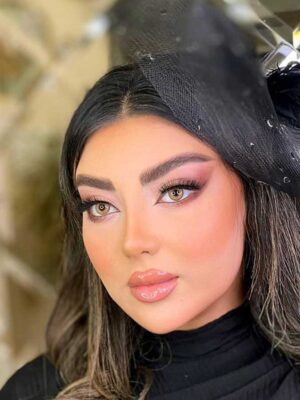 لنز رنگی بلونا عسلی گرم دوردار