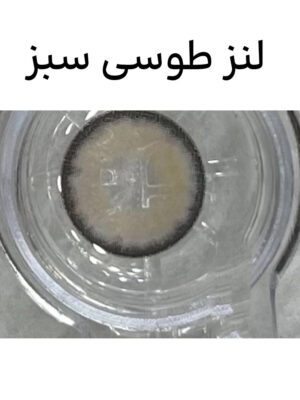 لنز رنگی طوسی سبز کد 2111