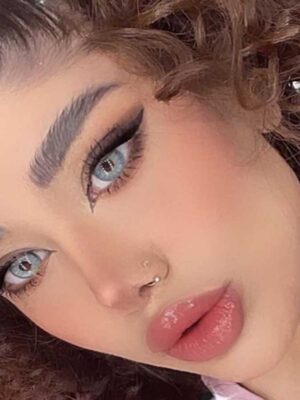 لنز رنگی آبی اقیانوسی ترسا لنا بلو