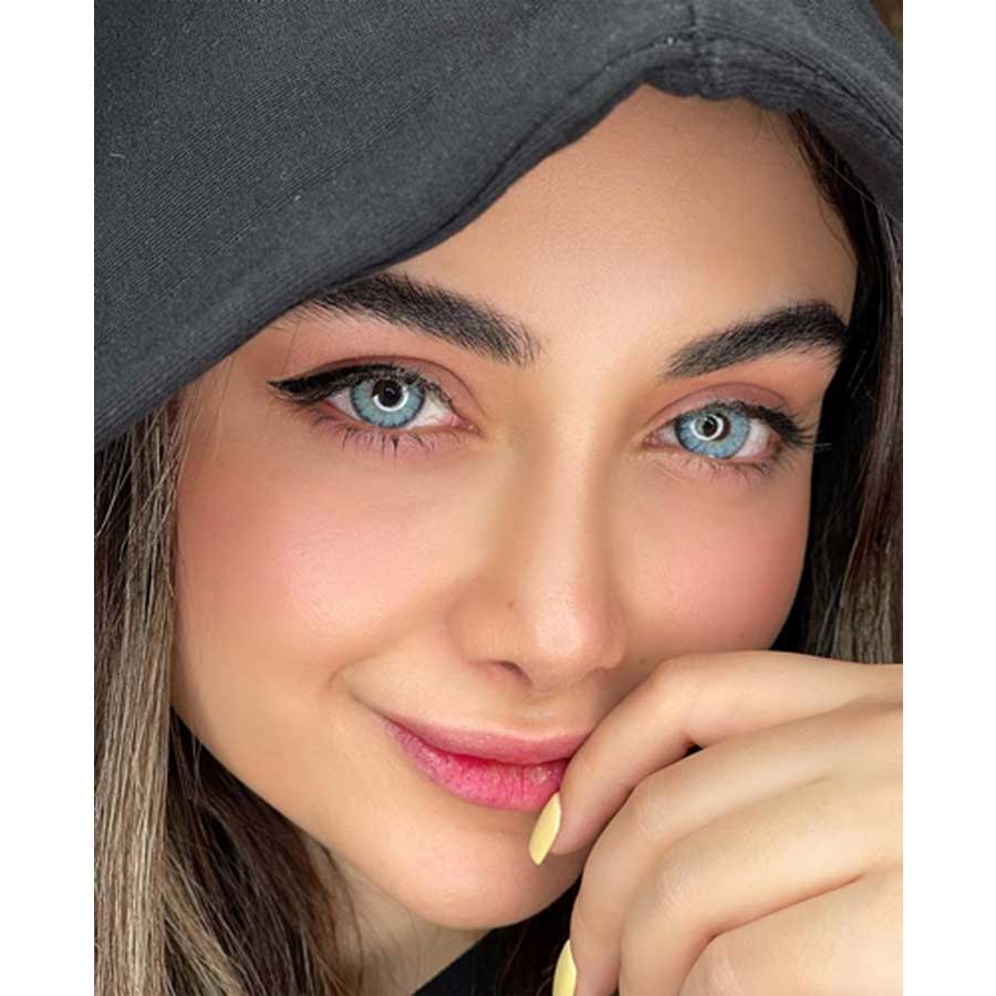 لنز رنگی آبی اقیانوسی ترسا لنا بلو