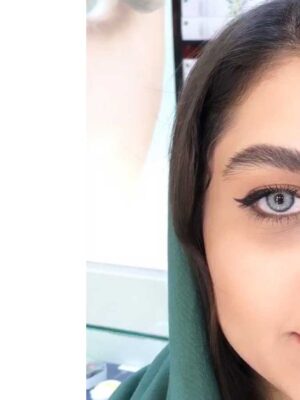 لنز رنگی آبی اقیانوسی ترسا لنا بلو