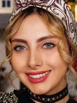 لنز رنگی طوسی فیلی ترسا نوادا
