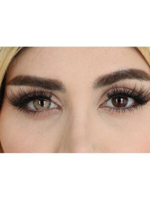 لنز رنگی طوسی عسلی ایفوریا لنا هیزل فصلی