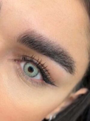 لنز رنگی طوسی سبز ترسا لنا گری