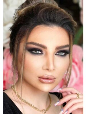 لنز رنگی طوسی سبز ترسا لنا گری