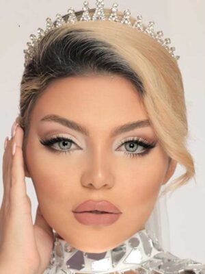 لنز رنگی طوسی سبز ترسا لنا گری
