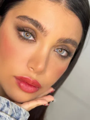 خرید لنز دیپ گری سلنا یا لنز اتلانتیس گری اماندا