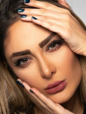 لنز چشم فصلی عسلی فندقی از برند فستیوال مورنینگ کیو Festival Morning Q pure hazel - Image 2