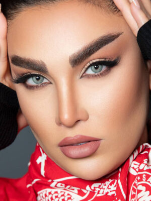 لنز رنگی سبز کد 559