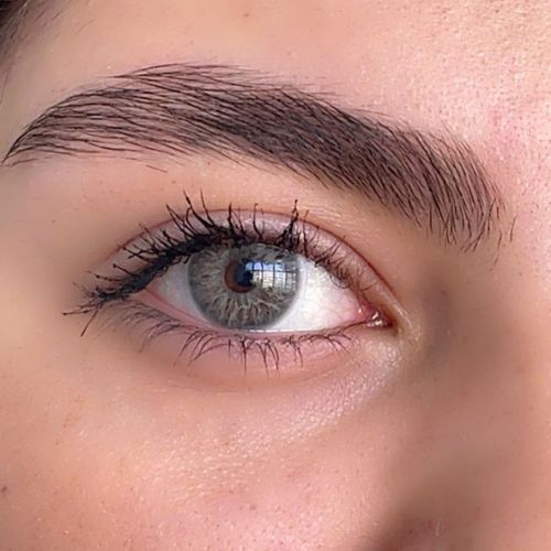 لنز طوسی خاکستری رگه دار گلکسی گری سلنا