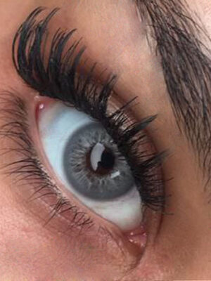 لنز رنگی طوسی روشن کد 561