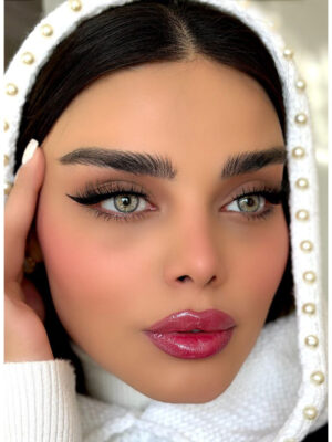 لنز رنگی طوسی سبز کد 2111