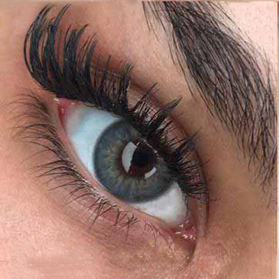 لنز رنگی طوسی سبز کد 550