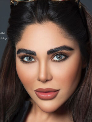 لنز طوسی سبز آماندا کینگ گری
