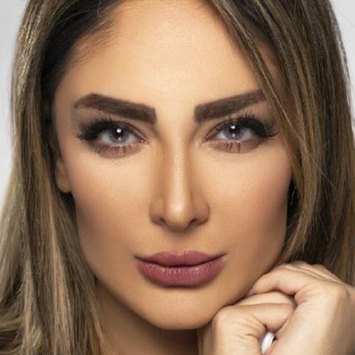 لنز چشم فصلی طوسی بدون دور از برند فستیوال مورنینگ کیو Festival Morning Q gray - Image 2