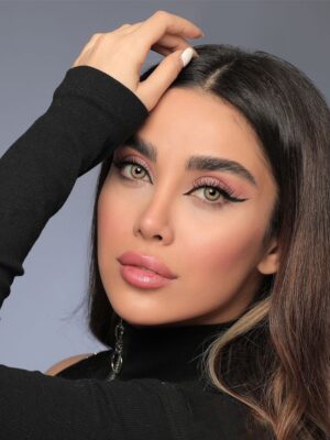 لنز عسلی سبز دوردار امپایر سلنا