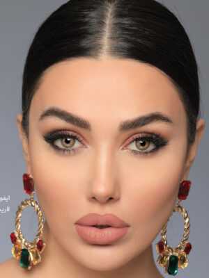 لنز قهوه ای عسلی ایفوریا لاریسا