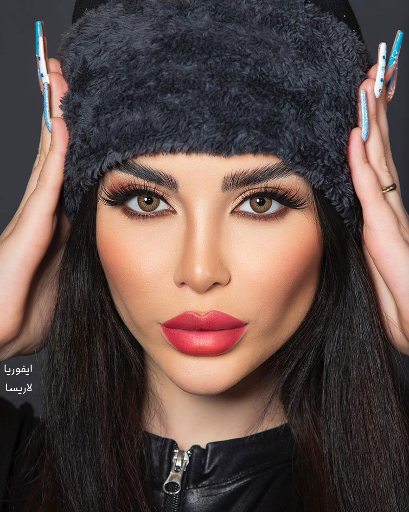لنز قهوه ای عسلی ایفوریا لاریسا