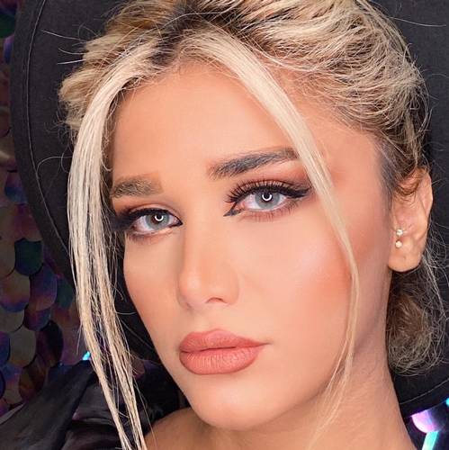 لنز آیس کالر سالانه آبی سبز بدون دور Ice Color sapphire blue - Image 2