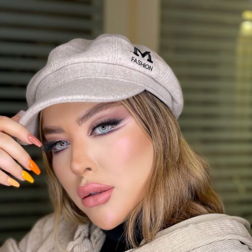 لنز چشم رنگی آبی روشن مرکز عسلی اسکای بلو سلنا